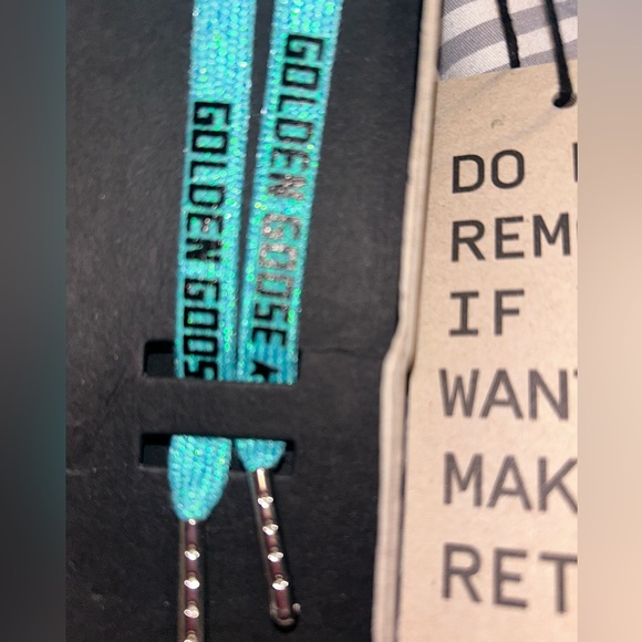 Golden Goose laces in box. Brand new. - Picture 2 of 4